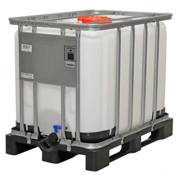 640 liter, Felújított, IBC általános IPARI tartály / konténer 640 liter, Felújított, IBC általános IPARI tartály / konténer