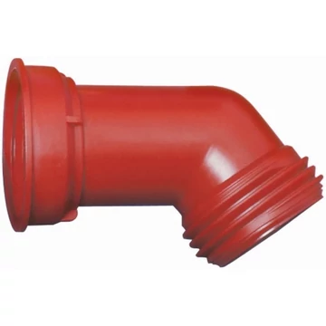 IBC kifolyó csonk / pipa DN 80 - piros - használt