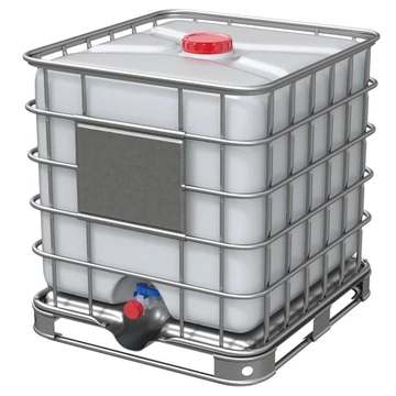 IBC, felújított, IPARI, 1000 L-es tartály / konténer