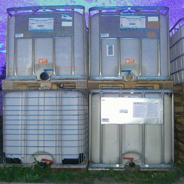 IBC, minőség csökkent, 1000 L-es tartály