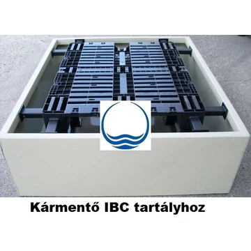 2. - PP./PE. műanyag kármentő, 1 palettás - 1000 L-es IBC tartályhoz 2. - PP./PE. műanyag kármentő, 1 palettás - 1000 L-es IBC tartályhoz